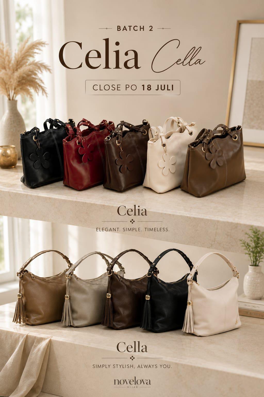 FREE STOK PO CELLA CELIA BATCH 2
